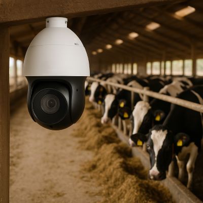 Caméra PTZ AgriBox ECO pour surveillance de stabulation