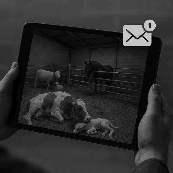 Surveillance vêlage - Caméra monitoring élevage bovin